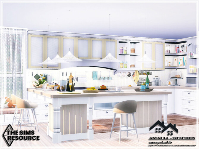 AMALIA Kitchen by marychabb at TSR