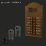 APARTMENT INTERCOM & LUXURY BRAND BELL PLAQUE at AggressiveKitty