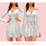 Addison Dress by Black Lily at TSR