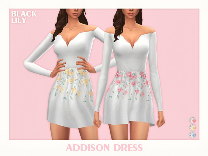 Addison Dress by Black Lily at TSR