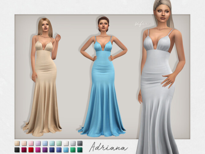 Adriana Dress by Sifix at TSR