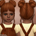 Alena Hair Toddler at MSQ Sims