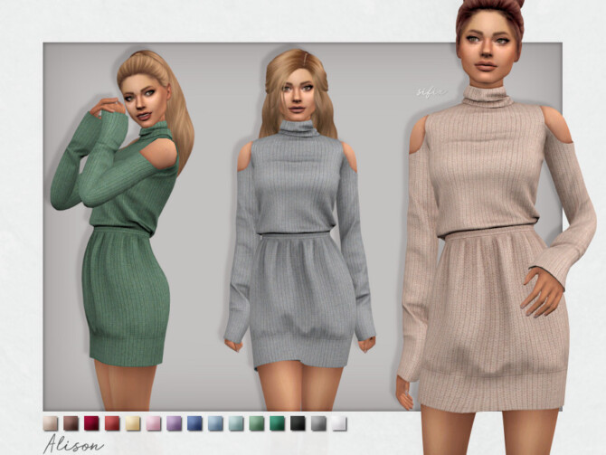 Alison Dress by Sifix at TSR