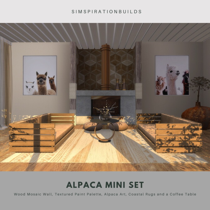 Alpaca mini set at Simspiration Builds