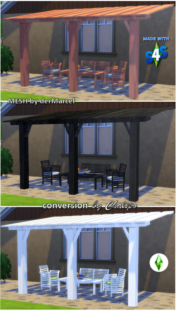 Amarillo garden set by Chalipo at All 4 Sims