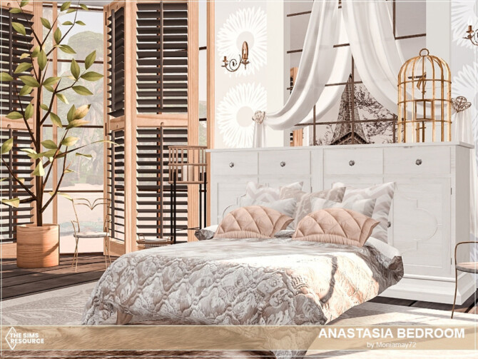 Anastasia Bedroom by Moniamay72 at TSR