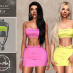 Angel Set Top by Camuflaje at TSR