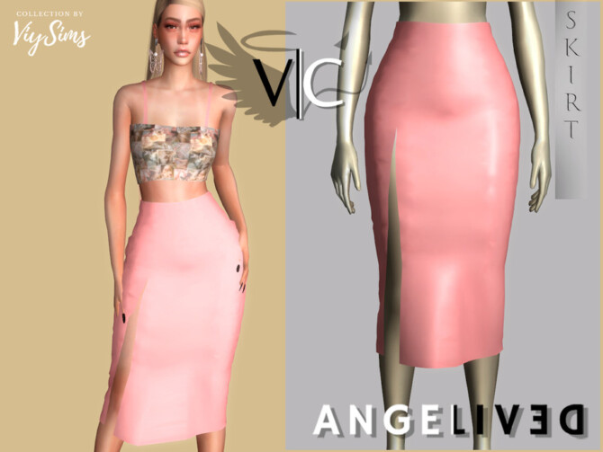 AngeliveD Collection Skirt III by Viy Sims at TSR