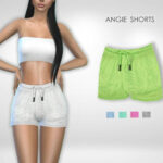 Angie Shorts by Puresim at TSR