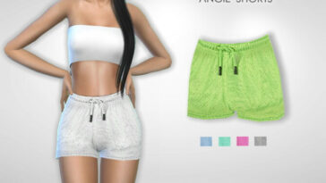 Angie Shorts by Puresim at TSR