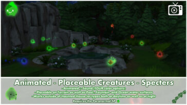 Animated Placeable Creatures Specters by Bakie at Mod