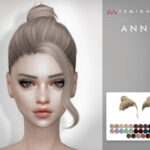 Anna Hair 149 by TsminhSims at TSR