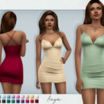 Anya Dress by Sifix at TSR