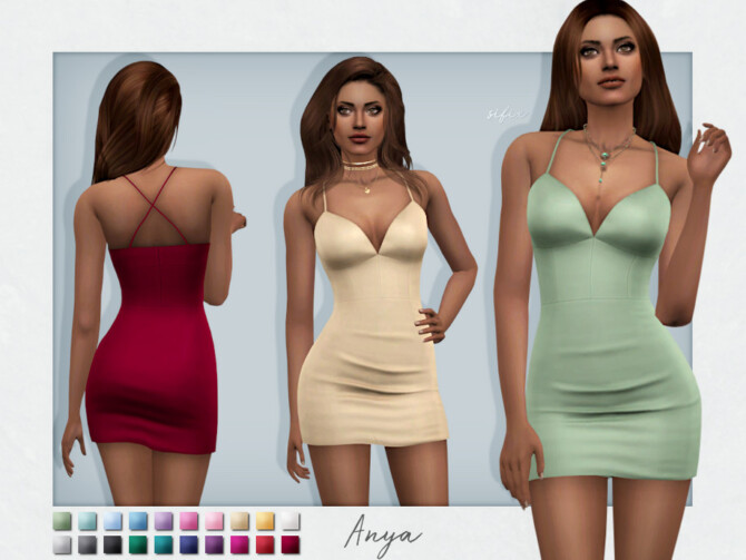 Anya Dress by Sifix at TSR