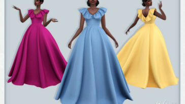 Arabella princess ball gown by Sifix at TSR