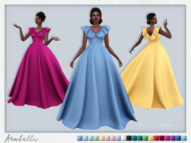 Arabella princess ball gown by Sifix at TSR