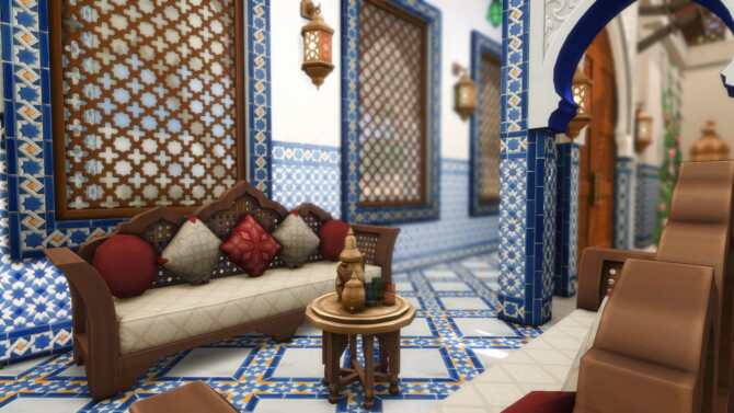 Arabiadorable Tea and Bathhouse by bradybrad7 at Mod The Sims 4