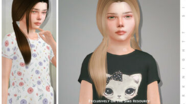 Ari Hairstyle [Child] by DarkNighTt at TSR