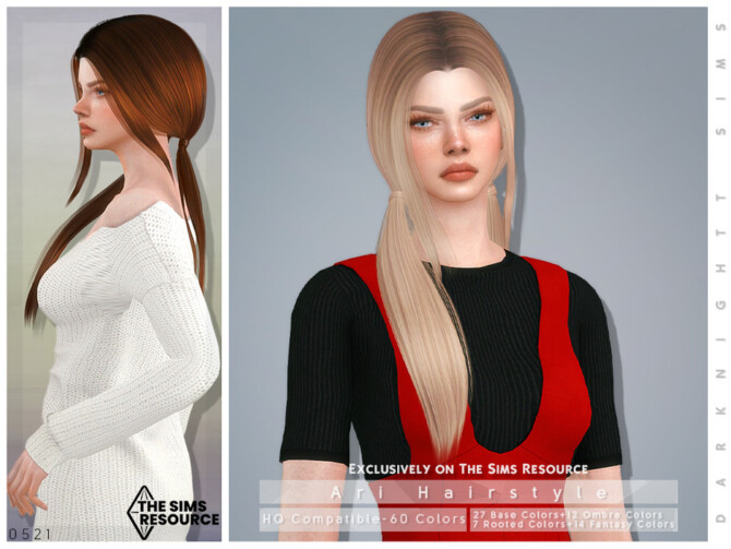 Ari Hairstyle by DarkNighTt at TSR