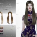 Asian hair style n85 by S-Club LL at TSR