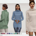 Astrid Sweater Dress by Sifix at TSR