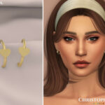 Atrium Earrings by Christopher067 at TSR