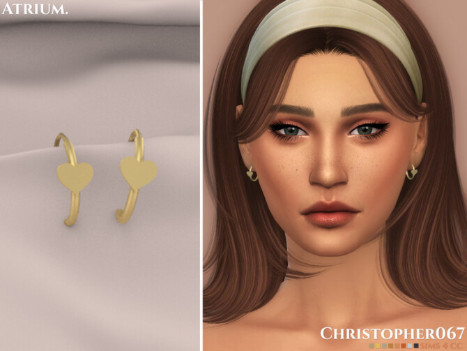 Atrium Earrings by Christopher067 at TSR