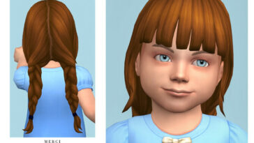 Aviona Hairstyle Toddler by Merci at TSR