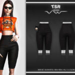 BIKER SET-128 (SHORTS) BD469 by busra-tr at TSR