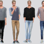 Basic Henley Shirt by McLayneSims at TSR