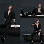 Bathtub Poses by YaniSim at TSR