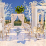 Beach Wedding Venue + New CC Set at Ruby Red