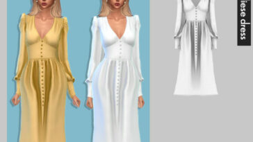 Belaloallure Analiese dress by belal1997 at TSR