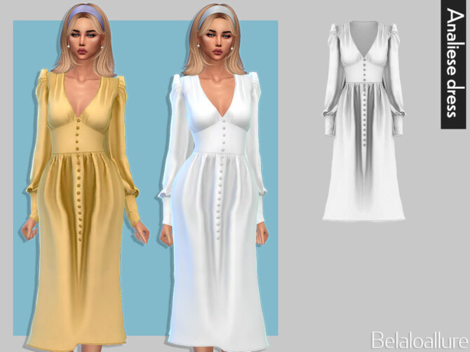 Belaloallure Analiese dress by belal1997 at TSR