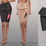 Belaloallure Nariman skirt by belal1997 at TSR