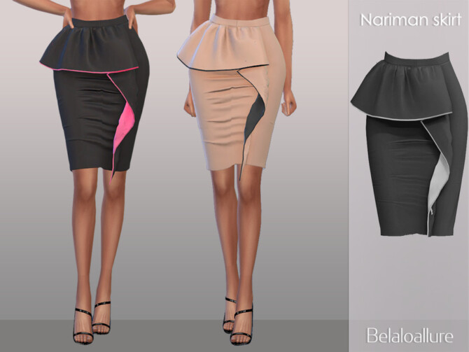 Belaloallure Nariman skirt by belal1997 at TSR