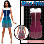 Bella Dress V1 by GemmaGarza at TSR