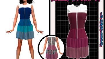 Bella Dress V1 by GemmaGarza at TSR