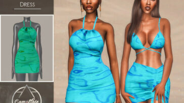 Bella Set Dress by Camuflaje at TSR