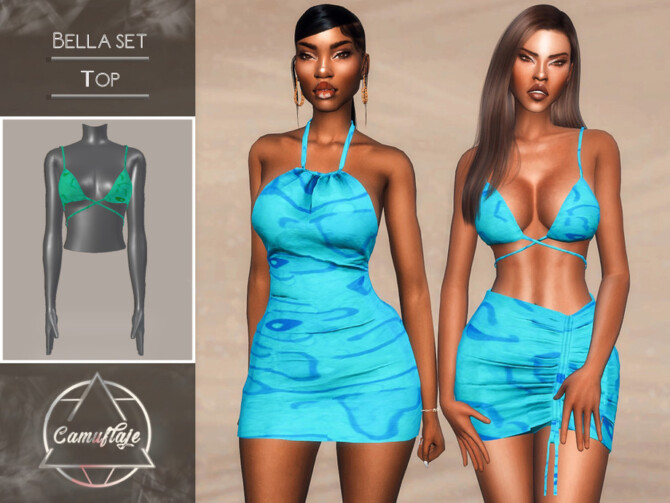 Bella Set – Top by Camuflaje at TSR