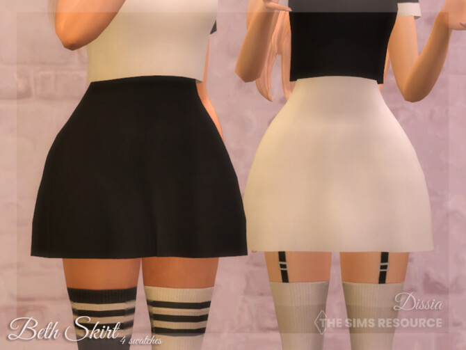 Beth Skirt by Dissia at TSR