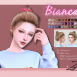 Bianca hairstyle by Zy at TSR