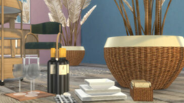 Bismarck Dining Room Extra Materials by Onyxium at TSR