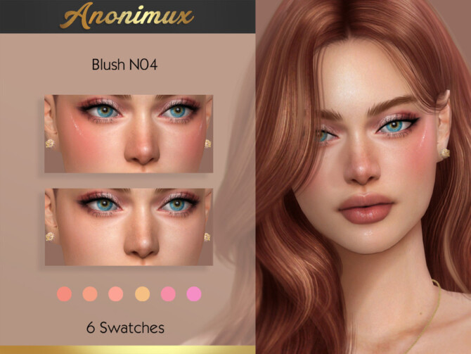 Blush N04 by Anonimux Simmer at TSR