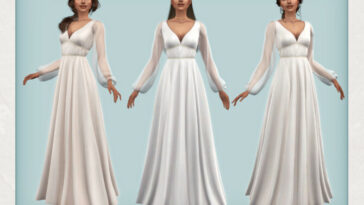 Bohemian Wedding Caoimhe Dress by Sifix at TSR