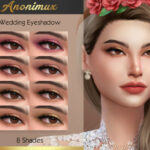 Bohemian Wedding Eyeshadow by Anonimux Simmer at TSR