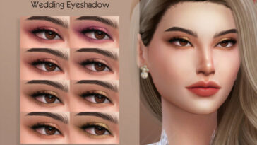 Bohemian Wedding Eyeshadow by Anonimux Simmer at TSR