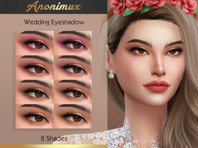 Bohemian Wedding Eyeshadow by Anonimux Simmer at TSR