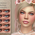 Bohemian Wedding Eyeshadow by MSQSIMS at TSR