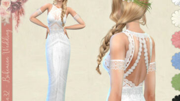 Bohemian Wedding – The Bride gown by Birba32 at TSR